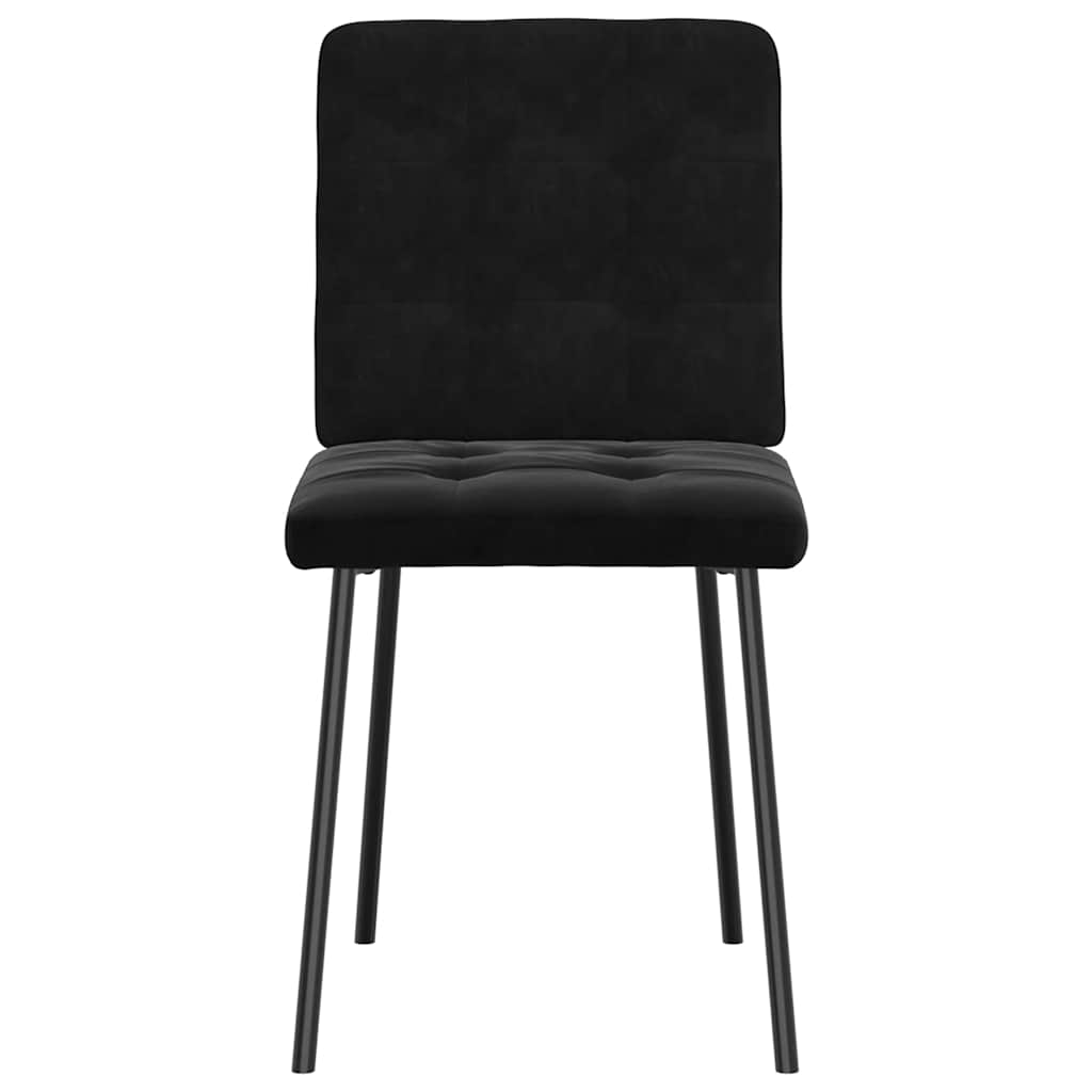 Dining Chairs 6 Pcs Velvet