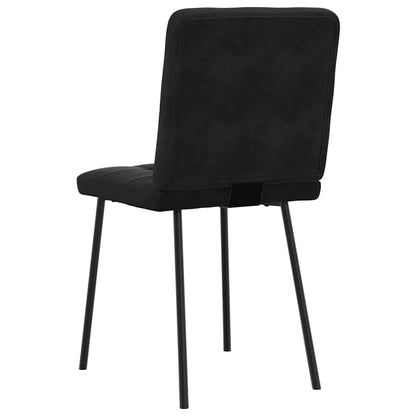 Dining Chairs 6 Pcs Velvet