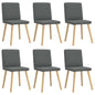 Dining Chairs 4 Pcs Fabric