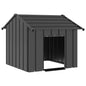 Dog House With Roof Galvanised Steel