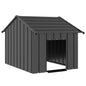 Dog House With Roof Galvanised Steel