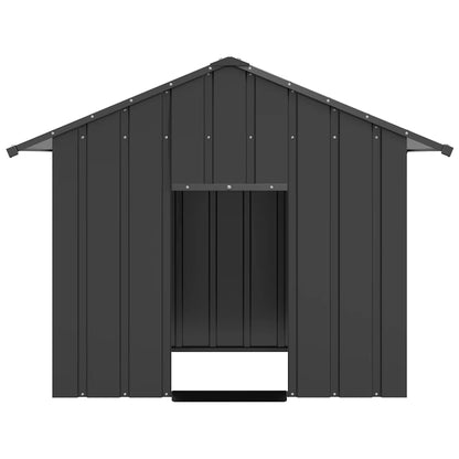 Dog House With Roof Galvanised Steel