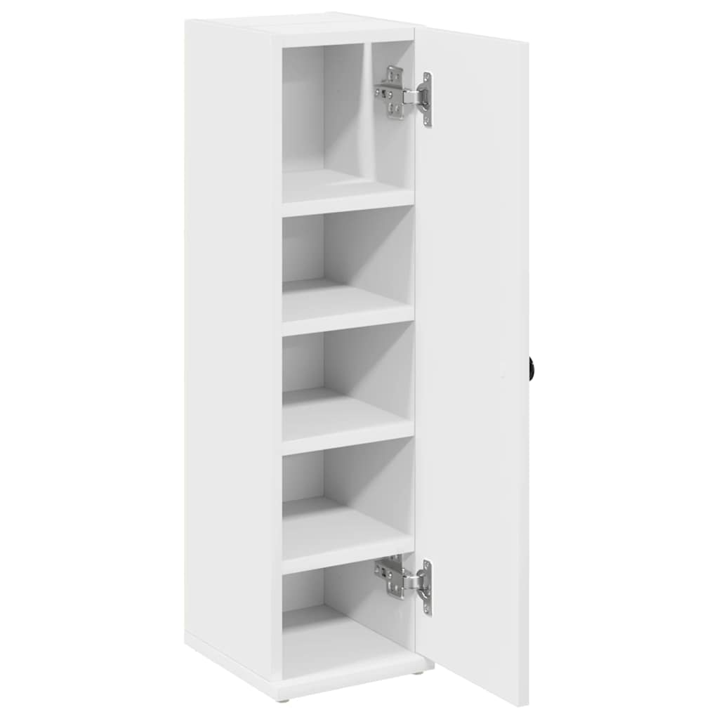 Bathroom Cabinet With Roll Holder 20.5X22X72 Cm