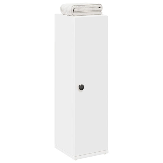 Bathroom Cabinet With Roll Holder 20.5X22X72 Cm