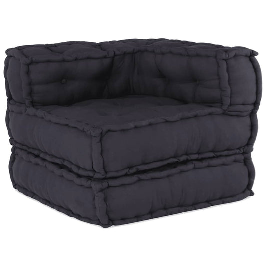Modular Pouffe Anthracite 70X70X54 Fabric
