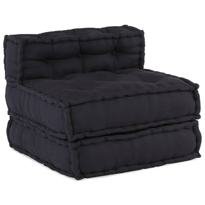 Modular Pouffe Anthracite 70X70X54 Fabric