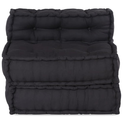 Modular Pouffe Anthracite 70X70X54 Fabric