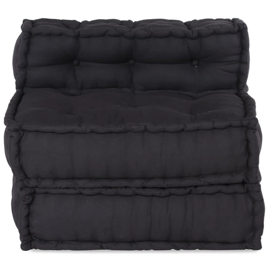 Modular Pouffe Anthracite 70X70X54 Fabric