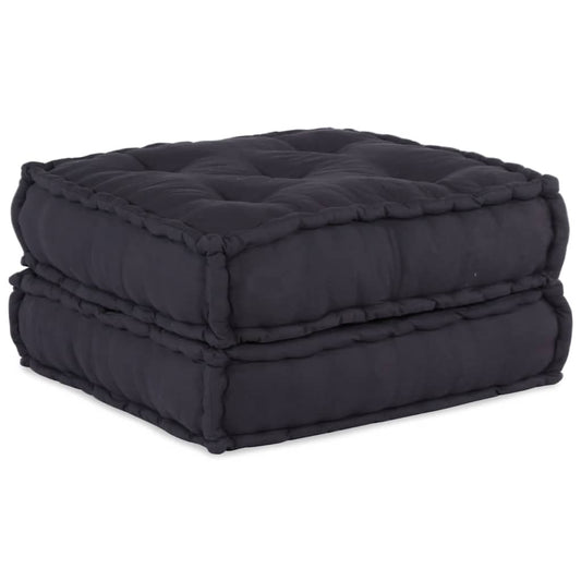Modular Pouffe Anthracite 70X70X36 Fabric