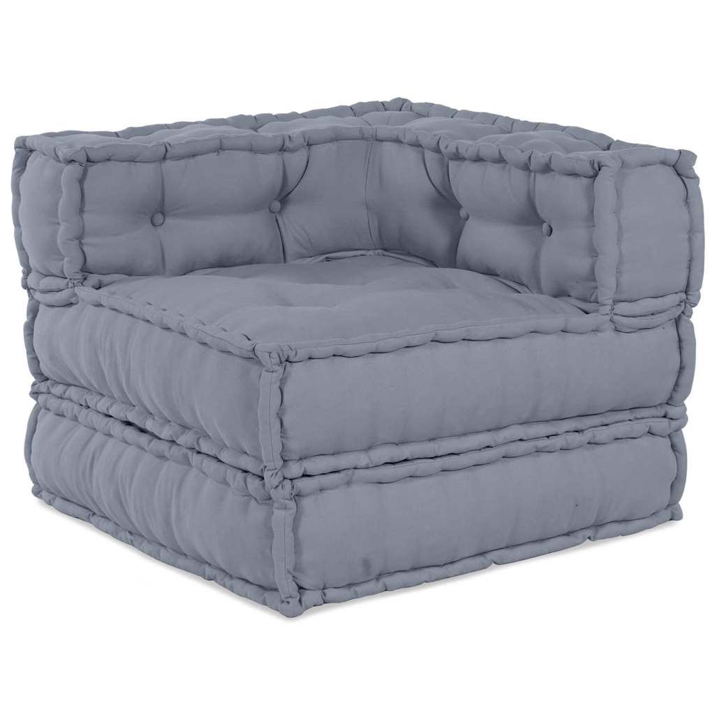 Modular Sofa Manual 2 Pcs 70 X 70 X 56 Cm Fabric