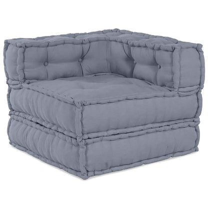 Modular Sofa Manual 2 Pcs 70 X 70 X 56 Cm Fabric