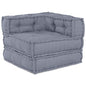 Modular Sofa Manual 2 Pcs 70 X 70 X 56 Cm Fabric