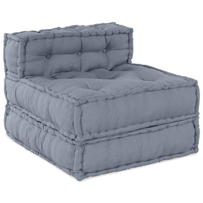 Modular Sofa Manual 2 Pcs 70 X 70 X 56 Cm Fabric