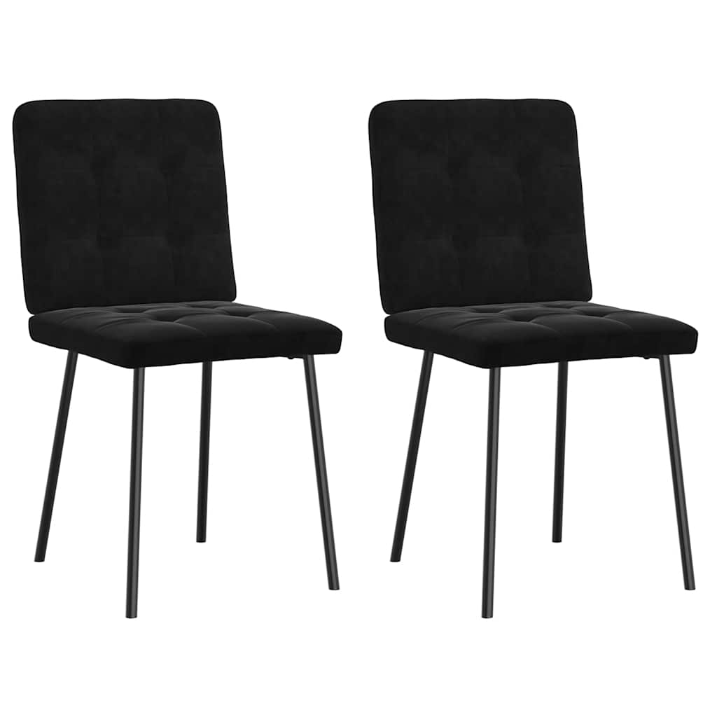 Dining Chairs 6 Pcs Velvet
