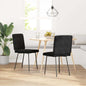 Dining Chairs 2 Pcs Velvet