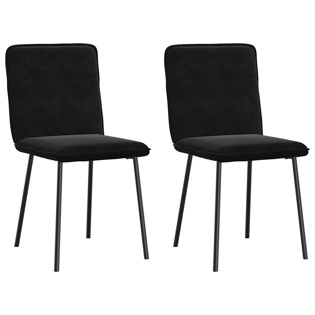 Dining Chairs 4 Pcs Velvet
