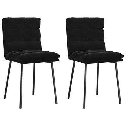 Dining Chairs 6 Pcs Velvet