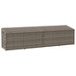 Garden Storage Box Poly Rattan