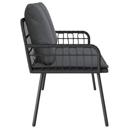 Garden With Cushion Grey 114 X 64 X 78Cm Metal