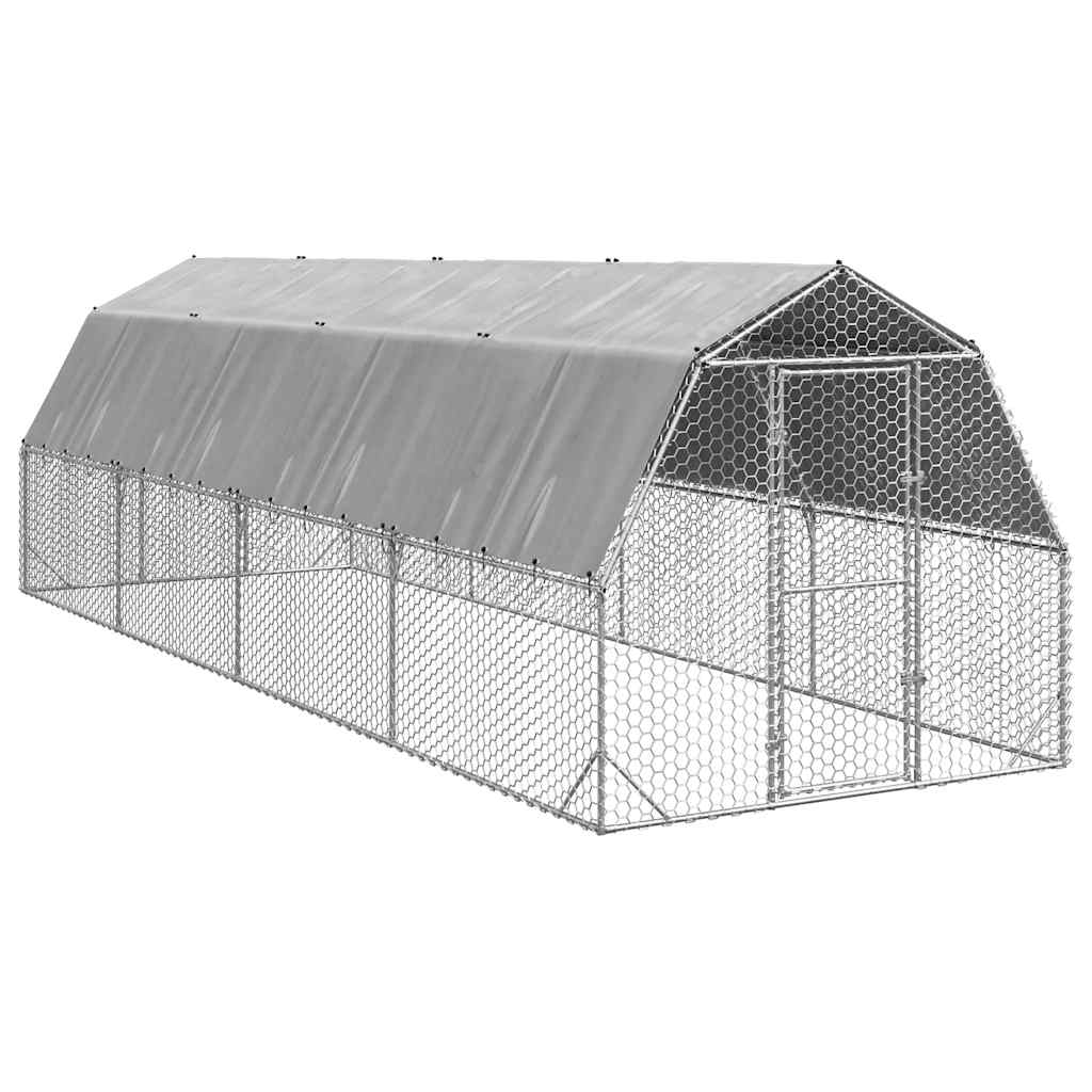 Chicken Run Galvanised Steel