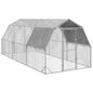 Chicken Run With Roof Galvanised Steel