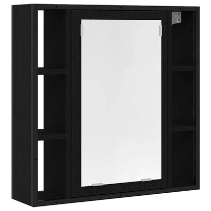 Bathroom Mirror Cabinet 60X16X60 Cm Engineered Wood
