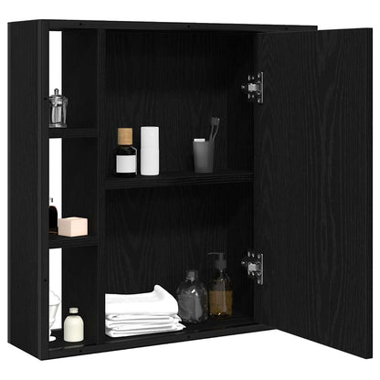 Bathroom Mirror Cabinet 60X16X60 Cm Engineered Wood