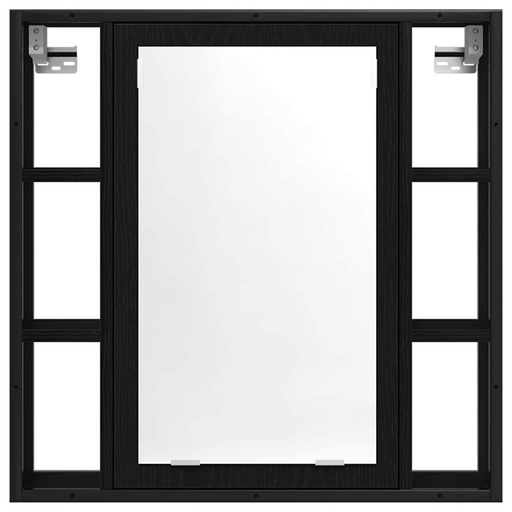 Bathroom Mirror Cabinet 60X16X60 Cm Engineered Wood