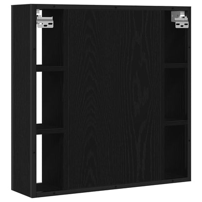 Bathroom Mirror Cabinet 60X16X60 Cm Engineered Wood