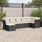 8 Piece Garden Sofa Set With Cushions Poly Rattan