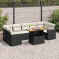 8 Piece Garden Sofa Set With Cushions Poly Rattan