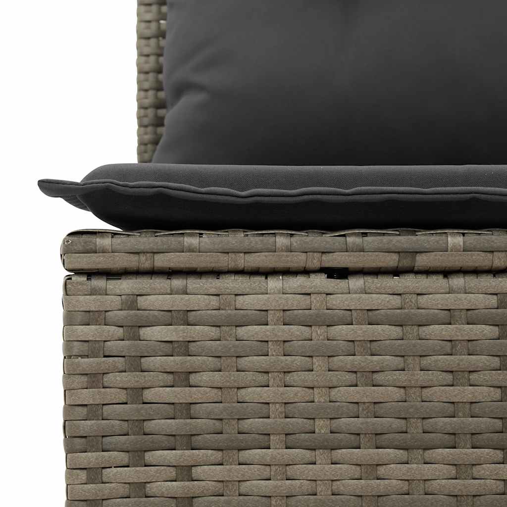 8 Piece Garden Sofa Set With Cushions Poly Rattan
