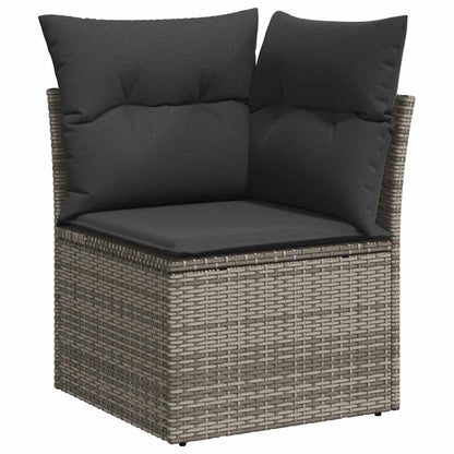 8 Piece Garden Sofa Set With Cushions Poly Rattan