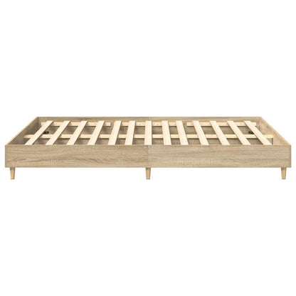 Bed Frame No Mattress Engineered Wood