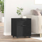 Mobile File Cabinet With Wheels 45X38X54 Cm Engineered Wood