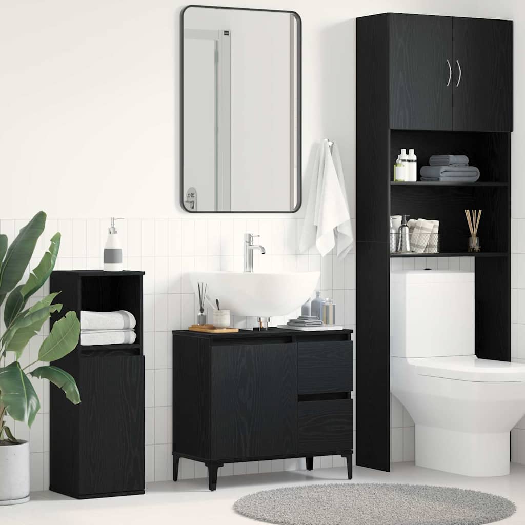 Bathroom Cabinet 65X33X60 Cm Engineered Wood