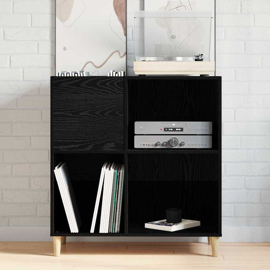 Record Cabinet 84.5 X 38 X 89 Cm Engineered Wood