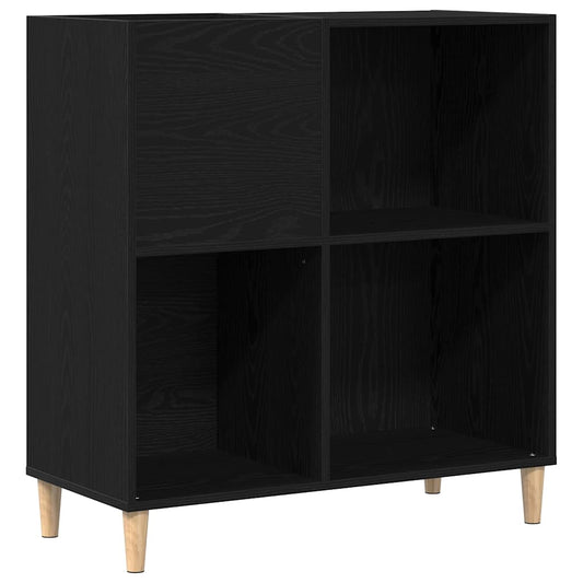 Record Cabinet 84.5 X 38 X 89 Cm Engineered Wood