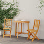 Garden Chair 8 Pcs Brown 36 X 46 X 86Cm Solid Acacia Wood