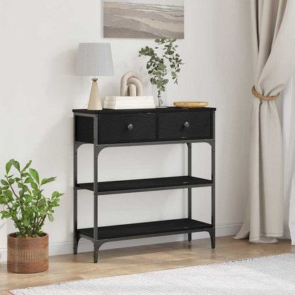 Console Table 72.5X25X75 Cm Engineered Wood