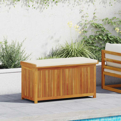 Outdoor Cushion Box Solid Wood Acacia