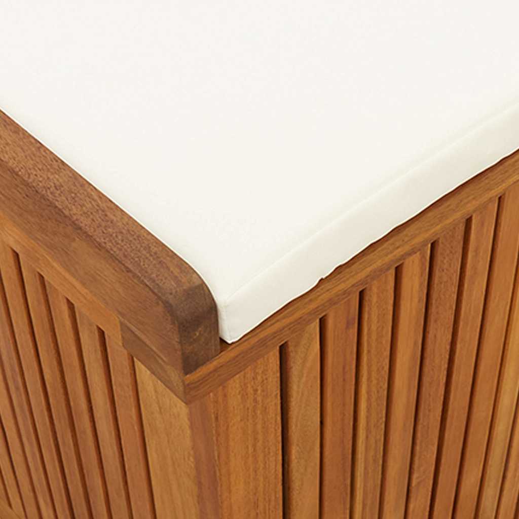 Outdoor Cushion Box Solid Wood Acacia