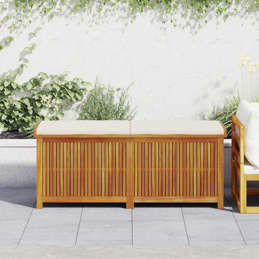 Outdoor Cushion Box Solid Wood Acacia