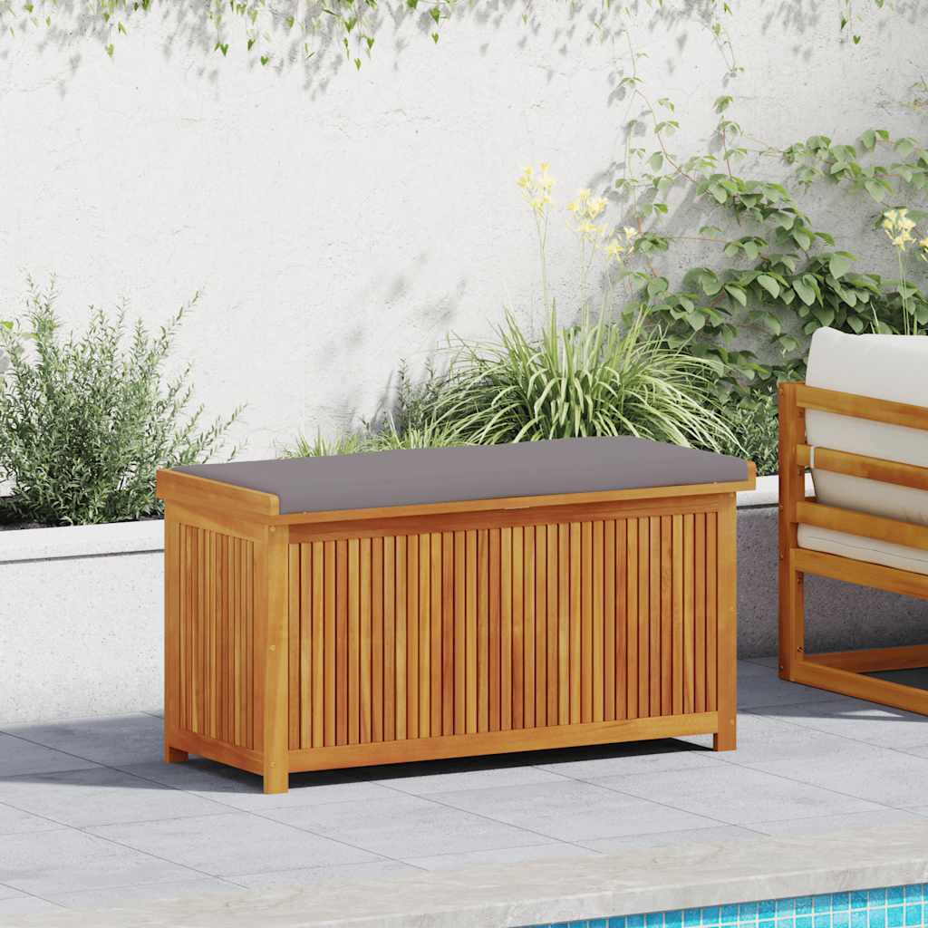 Outdoor Cushion Box Solid Wood Acacia