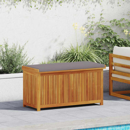 Outdoor Cushion Box Solid Wood Acacia