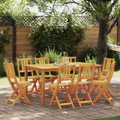 Garden Chair 8 Pcs Brown 36 X 46 X 86Cm Solid Acacia Wood