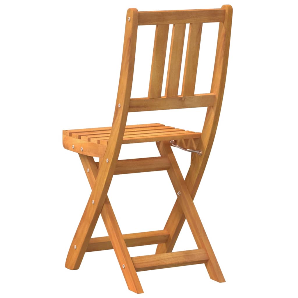 Garden Chair 8 Pcs Brown 36 X 46 X 86Cm Solid Acacia Wood