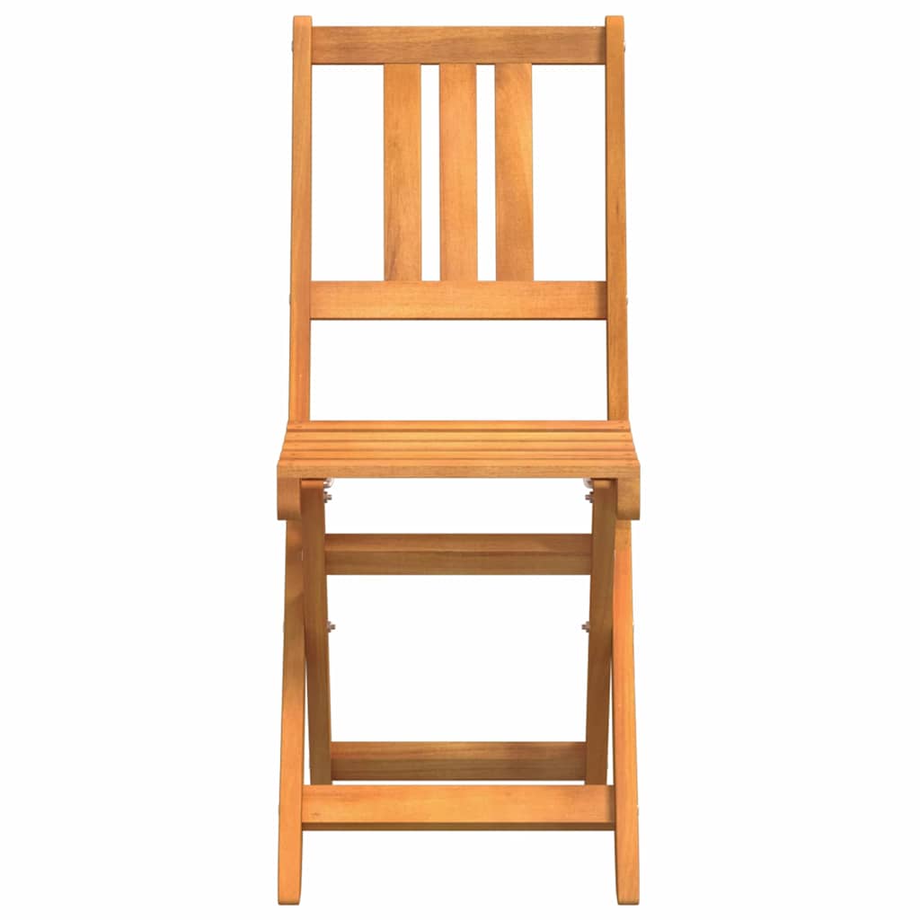 Garden Chair 8 Pcs Brown 36 X 46 X 86Cm Solid Acacia Wood