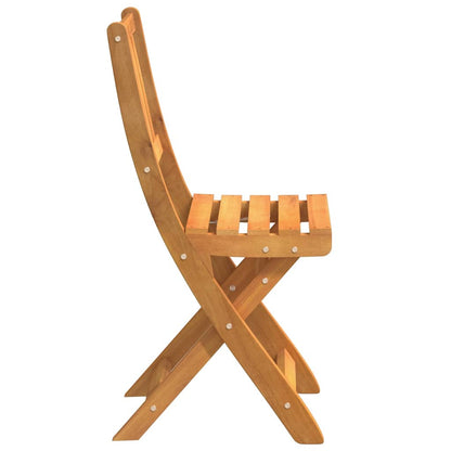 Garden Chair 8 Pcs Brown 36 X 46 X 86Cm Solid Acacia Wood