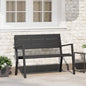 Garden Bench Anthracite 118 X 54 X 77Cm Steel